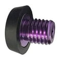 thumbnail image 2 of Guardoinrt Billiard Cue Bottom Plug Practical for Protection Bumper Blue Billiard Cue Pad Rubber Violet Black, 2 of 6