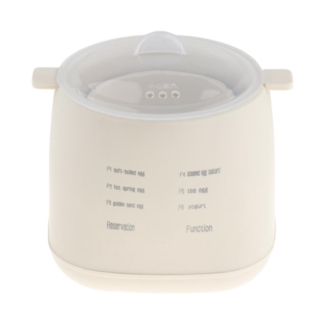 Aparato de cocina para cocinar huevos de forma rápida y inteligente, máquina versátil para cocinar huevos al , para el desayuno en la oficina y el hogar rejilla con cuenco de polipropileno