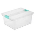 thumbnail image 2 of Sterilite Medium Storage Tote, 4 Pack, and Large Storage Tote, 4 Pack Set, 2 of 11