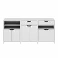 thumbnail image 2 of Winsome Nova 3Pc Storage Cabinet Set White Finish, 2 of 9