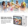 thumbnail image 3 of Vlogging Camera, Cámarae Digital HD 1080p 2.7 Pulgadas Tft LCD Pantalla Anthate Shake Finever para Viajar, 3 of 7