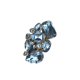thumbnail image 1 of Qarigey Paquete de 2 zapatos Clips Rhinestone flor hebilla boda fiesta zapato tacones altos sandalias decoración joyería para mujer Calzado Blanco Qarigey AP013819-01, 1 of 6
