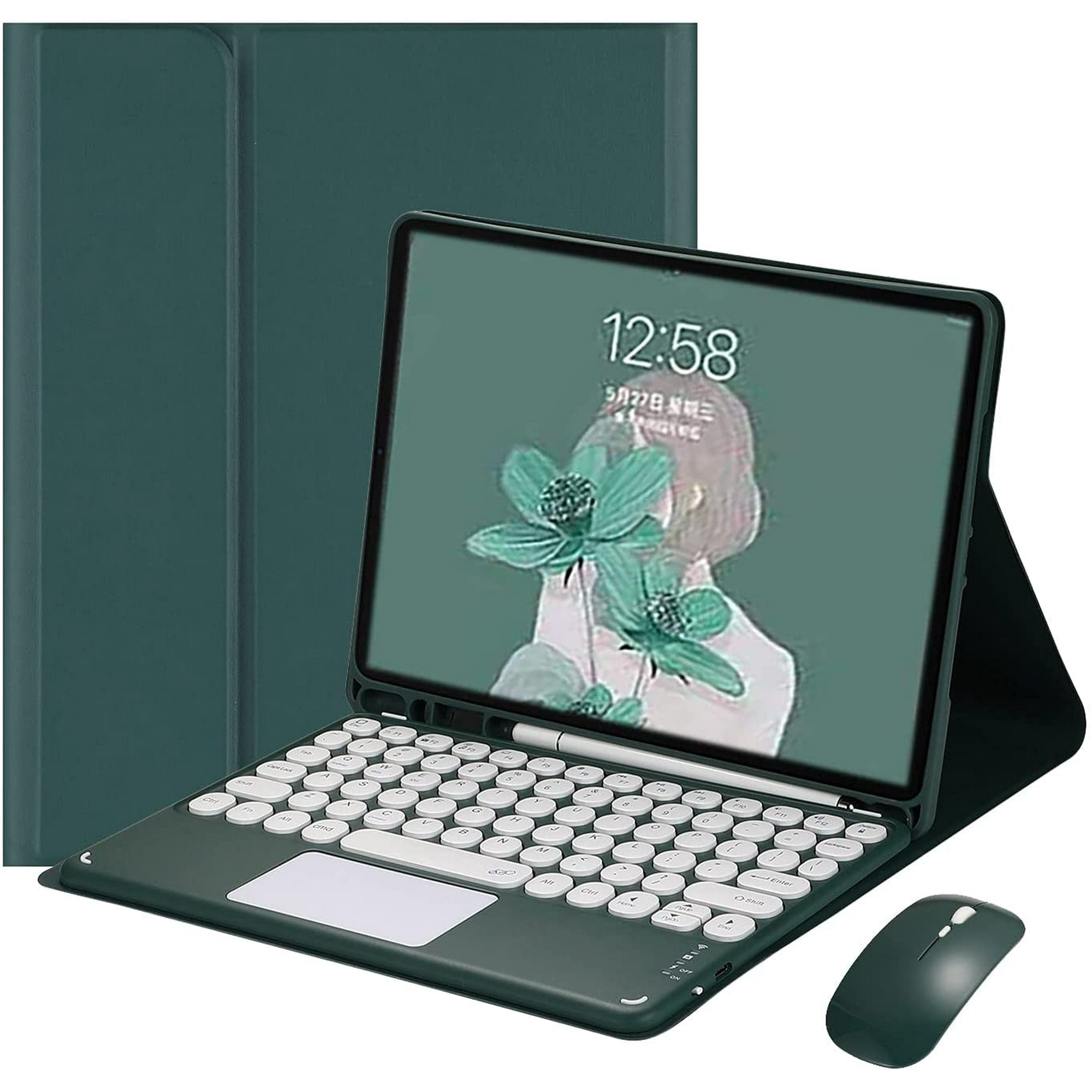 iPad 6th 5th Generation Air Pro Color Touch Keyboard Case