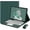DarkGreen, variant on Timoom iPad 10th Generation 2022 10.9" Color Touch Keyboard Case with Bluetooth Mouse Cute Round Key TouchPad Detachable Keyboard for iPad 10
