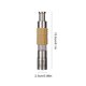 thumbnail image 4 of Grinle pulgar Push Pepper Mill Acero inoxidable para barbacoa al aire libre Caki, 4 of 5
