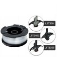 thumbnail image 2 of 6x carretes y cubiertas de carretes para carrete de hilo de cortadora de césped Black & Decker, 2 of 5