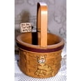 thumbnail image 3 of Blossom Bucket Chat Tabby Orange sur Panier en Osier Synthétique Figurine en Résine, 3 of 4