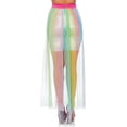 thumbnail image 2 of Leg Avenue Women's Multi-Slit Sheer Skirt, 2 of 4