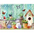 thumbnail image 1 of Cuadros Decorativos 5D Diamond Painting Kit DIY Potted Flower Full Round Drill Mosaico Imagen de pared Likrtyny embutido en tela, 1 of 9