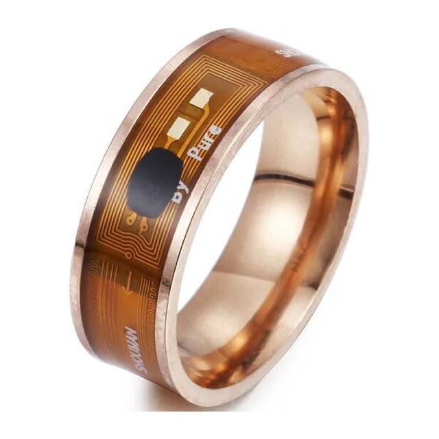 Anillo inteligente Magic Wear NFC, anillo Digital de acero de titanio, adecuado para teléfonos Android, con regalos funcionales de moda para pareja