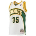 thumbnail image 2 of Men's Mitchell & Ness Kevin Durant White Seattle SuperSonics Hardwood Classics Swingman Jersey, 2 of 3