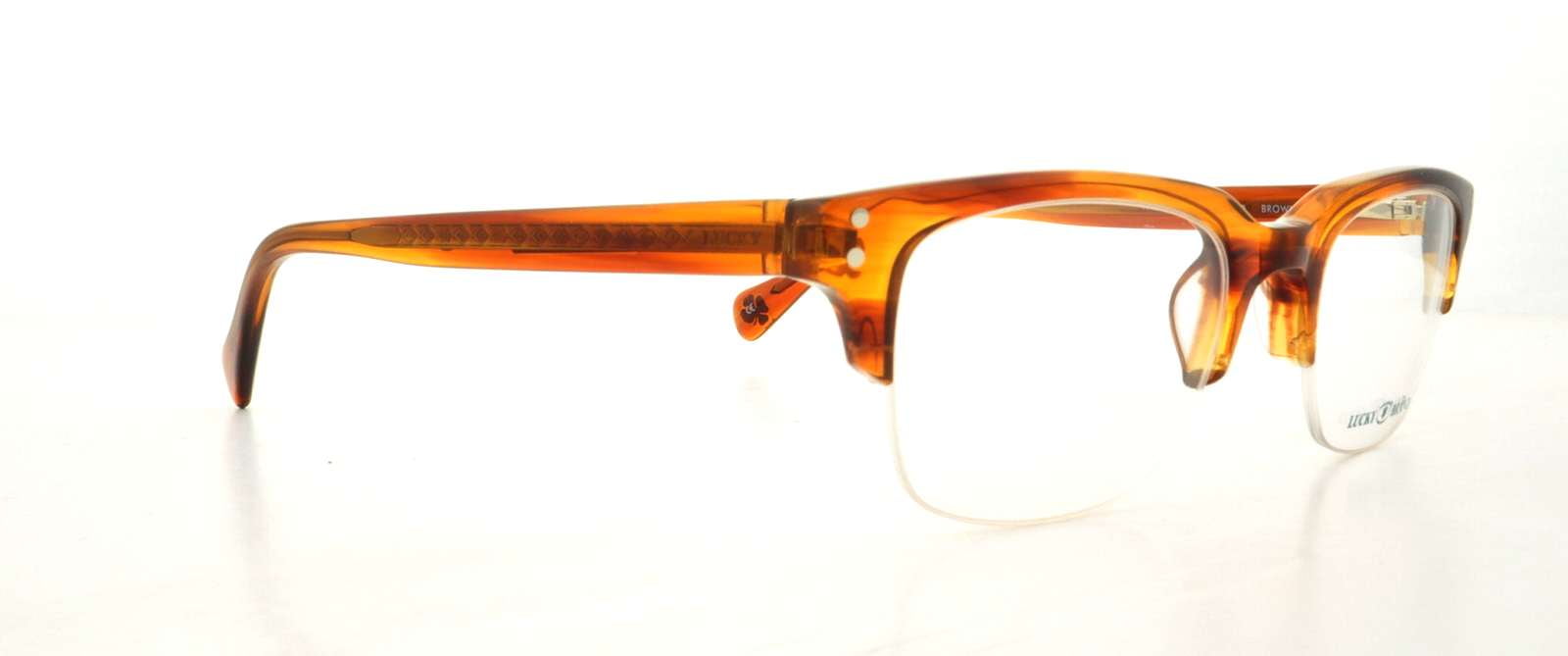 LUCKY BRAND Eyeglasses VALENCIA Brown 48MM