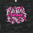 thumbnail image 4 of Inktastic Survivor- Pink Ribbons for Breast Cancer Awareness Women's T-Shirt, 4 of 5