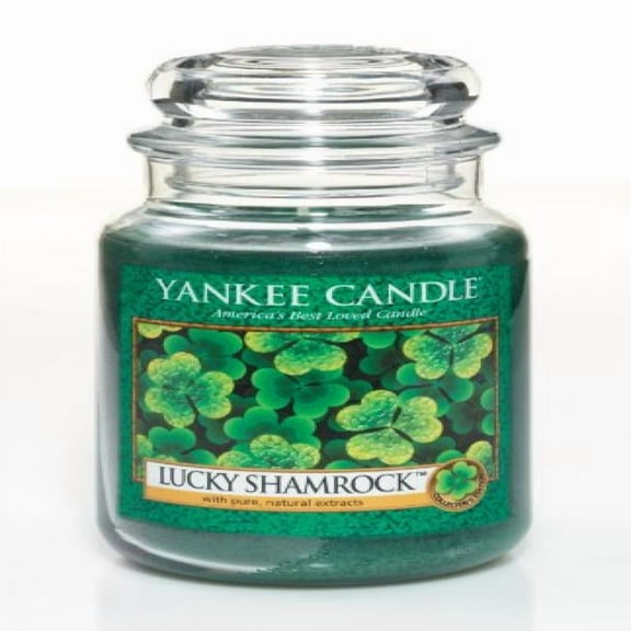 Yankee Candle Large Jar 22 oz. "Lucky Shamrock"