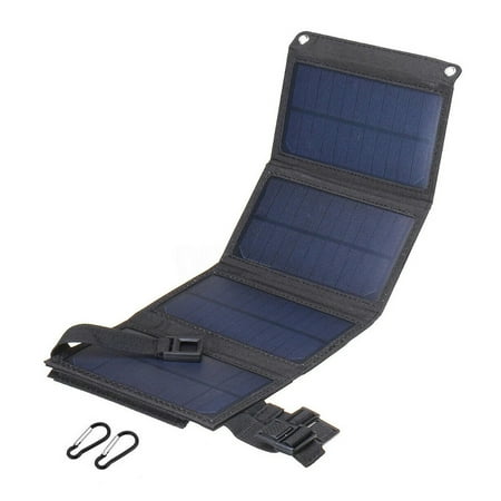 

DIYOO USB Solar Panel 20W Outdoor Foldable Portable Mobile Phone Charger Hiking Backpacking Travelling Charging Plate