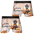 thumbnail image 3 of Happy Thanksgiving Great Dane Welcome Thankful Fall Autumn Pumpkin All Over Print Boxer Briefs Underwear for Men Dad Danes Dog Lover Gifts - 02021, 3 of 6