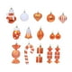 thumbnail image 5 of 16 piezas de adornos para de Navidad, pequeños colgantes de Navidad, mini decoraciones del país de las maravillas, decoración de boda, bolas de, 5 of 9