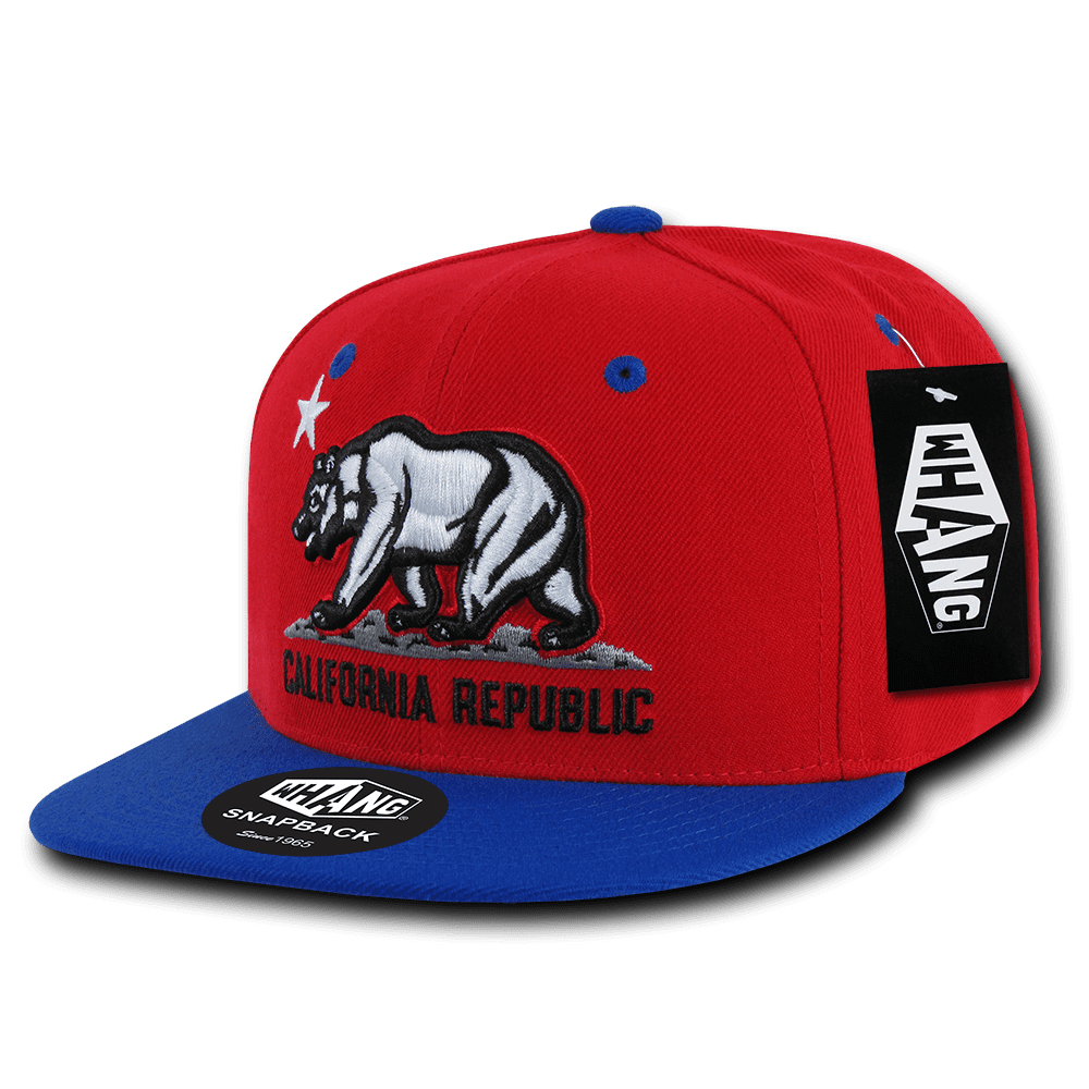 WHANG California Republic Bear Fisherman Hat 