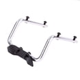thumbnail image 1 of Adaptador de jaula para asiento de bicicleta, respaldo doble, soporte para botella de agua (plateado), 1 of 5