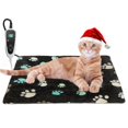 thumbnail image 1 of Almohadilla térmica para gatos GOLOPET, impermeable, 43 x 33 cm, con termostato, 1 of 9