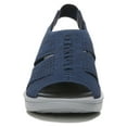 thumbnail image 4 of BZees For Lifestride Womens Double Up Wedge Sandals - Medium & Wide Width, 4 of 9