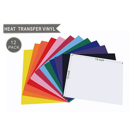 Heat Transfer Vinyl Starter Bundle for T-Shirts 15