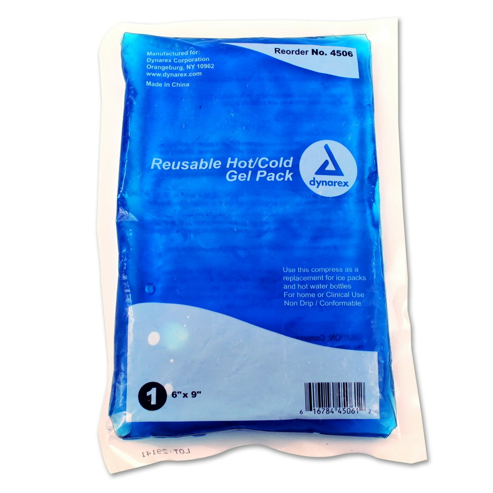 Reusable Hot / Cold Gel Packs 6" X 9" 1 Unit