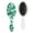 Military C, variant on Ocean Wave Anti-Frizz Hair Brush - Ergonomic Paddle Brush with Smoothing Bristles, Nautical Design Detangler for Long Hair, Ideal for Travel & Daily Use