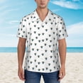 thumbnail image 4 of Lsque Turtle pattern Hawaiian Shirt for Men, Unisex Summer Beach Casual Short Sleeve Button Down Shirts-Medium, 4 of 9