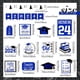 thumbnail image 3 of Buy 2 get 10% off 2024 Graduation Season Layered Tray Decoration Set Graduation Gift Wooden Crafts Ornaments, 3 of 5