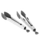 thumbnail image 5 of Suministros de cocina, 2 pinzas para alimentos, pinzas para cocinar de acero inoxidable, pinzas para alimentos, rendimiento sólido, 5 of 8