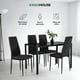 thumbnail image 2 of Juego De Comedor 4 Sillas y Mesa De Vidrio Templado Lexus negro 5, 2 of 7
