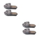 thumbnail image 4 of Sonducket Zapatos de plataforma Planos con Bowknot Sandalias de playa Sandalias anchas casuales Moda femenina Diapositivas Calzado para Type2 NO2, 4 of 6
