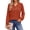 Caramel, variant on V Neck Blouses for Women Dressy Casual Tops Button Long Sleeve Shirts Trendy Fall Tops