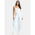 thumbnail image 2 of Madden NYC Women’s Poplin Utility Cargo Pants, 32'' Inseam, Sizes XXS-2XL, 2 of 5