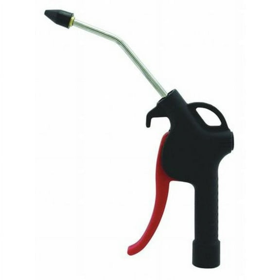 Milton 4.5" Angled Nozzle Pistol Grip Air Blow Gun - Fixed Rubber Tip