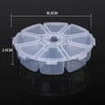 thumbnail image 4 of 5PCS Plastic 8 Cells Jewelry Organiser Container Storage Box, 4 of 6