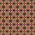 thumbnail image 1 of Ahgly Company Indoor Square Patterned Brown Red Area Rugs, 6' Square, 1 of 6