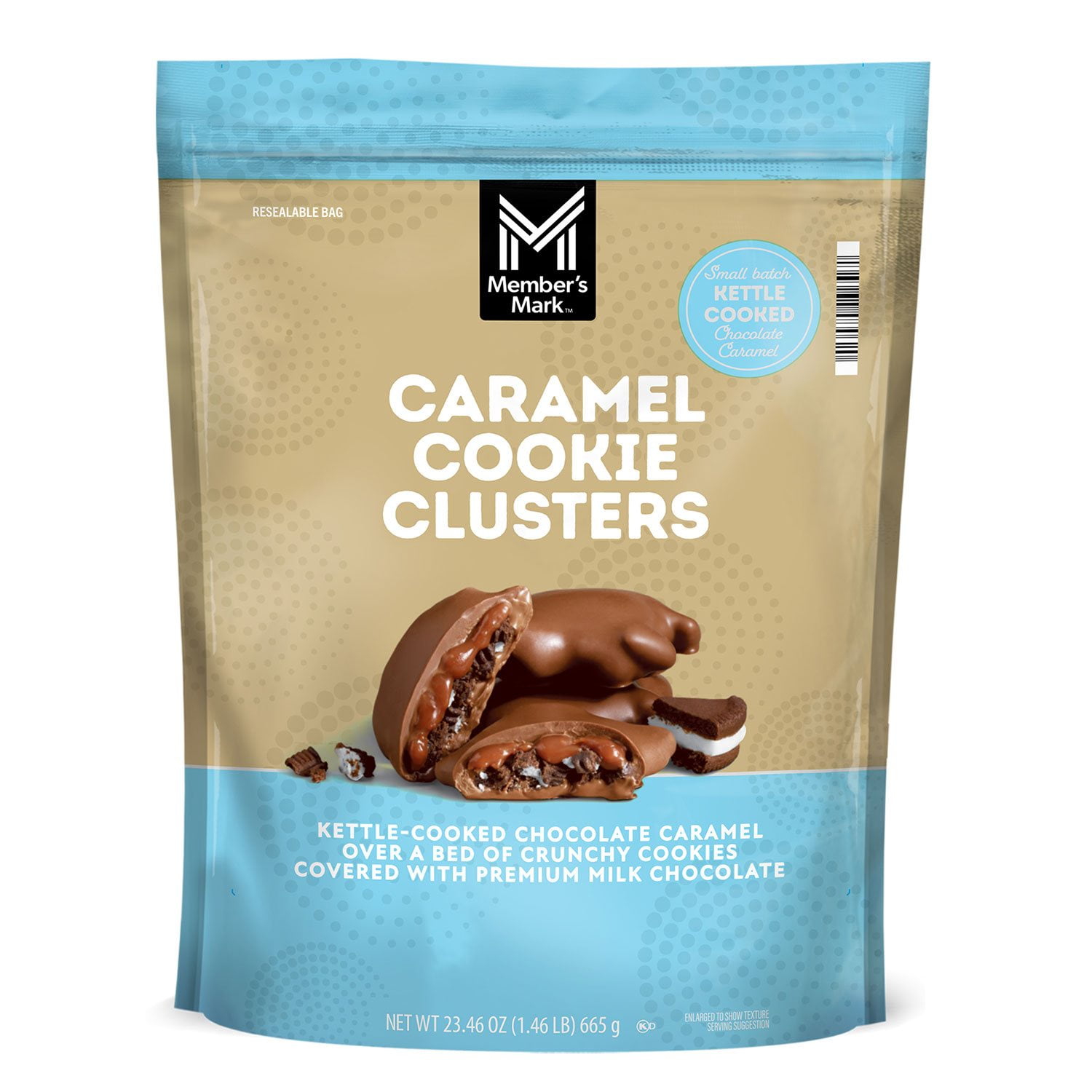 Member's Mark Caramel Cookie Clusters, 23.46 oz.