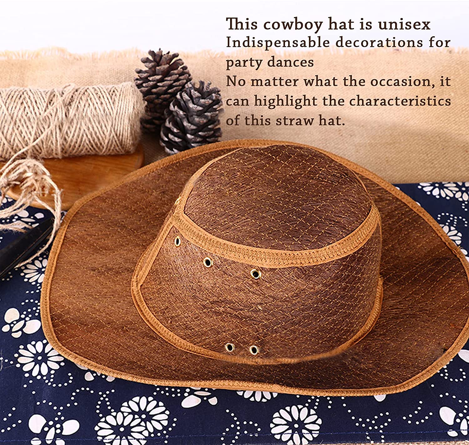 Western Cowboy Hats for Men Womens Cool 