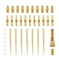 thumbnail image 4 of Alto rendimiento de los accesorios de los recambios del equipo del jet lento del jet principal del carburador 12 hoyos DYNWAVEMX Jet principal Jet piloto lento, 4 of 8