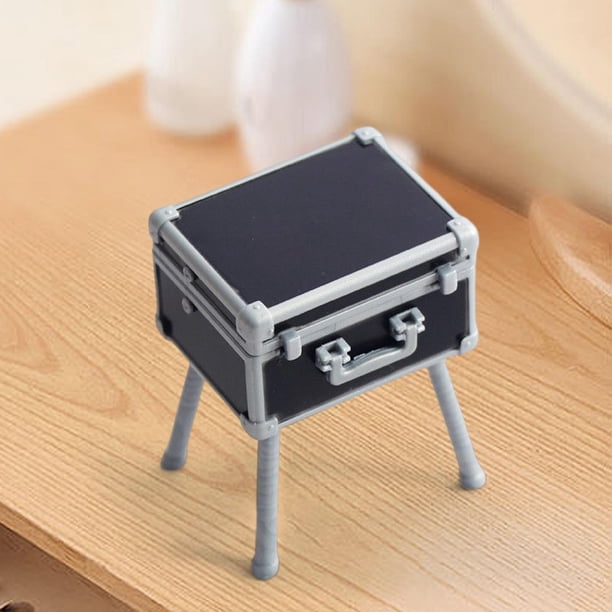 1/12 Estuche De Maquillaje En Miniatura Caja Onizadora De Cosméticos Accesorio Escena De Vida Negro/12 Estuche De Maquillaje En Miniatura Caja Onizadora De Cosméticos Accesorio Escena Hugo none