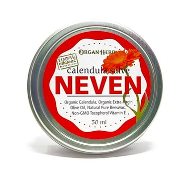 OrganHerb Organic Calendula Salve (Neven) 2 oz – Gentle, All-Purpose Skin Soother