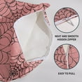thumbnail image 6 of Light Pink Halloween Spiderweb Pillow Covers 16x16 Set of 2 Black Web Outdoor Decorative Throw Pillows Halloween Scary Themed Farmhouse Pillowcases Linen Cushion Case Decor for Home Sofa Couch Bed, 6 of 6