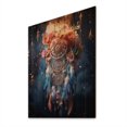thumbnail image 2 of Designart "Serene Mystique of a Colorful Dreamcatcher II" Dream Catcher Print on Natural Pine Wood, 2 of 5