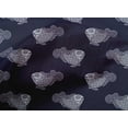 thumbnail image 4 of oneOone Cotton Poplin Fabric Fish Block Print Fabric By The Yard 56 Inch Wide, 4 of 4