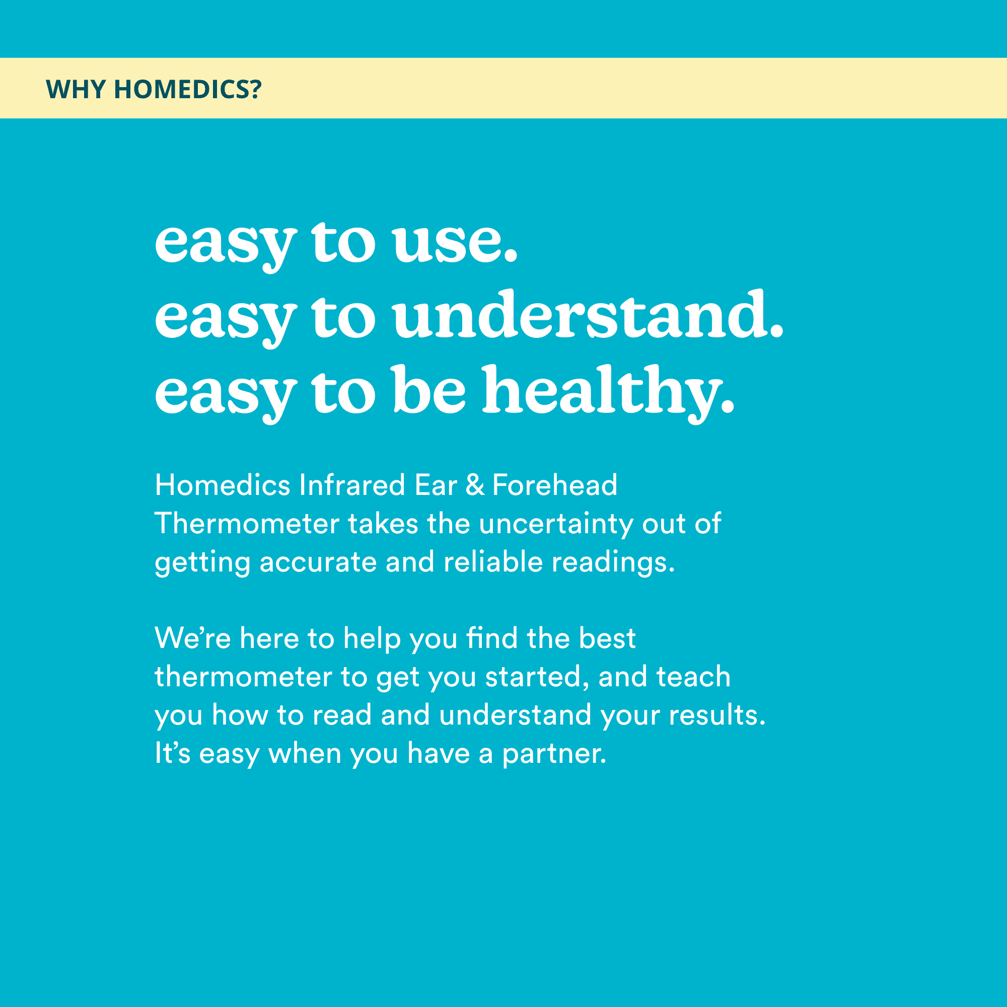 Homedics Infrared Ear/Forehead 500 Series Thermometer, No Touch, Easy to Use, Instant Results for All Ages