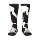 thumbnail image 1 of Fotbe Cow Skin 2 Calcetas Divertidas Estampadas para Hombre y Mujer, Calcetas de Algodón hasta la Rodilla para Caminar, Correr, Enfermería y Embarazo, 1 of 6