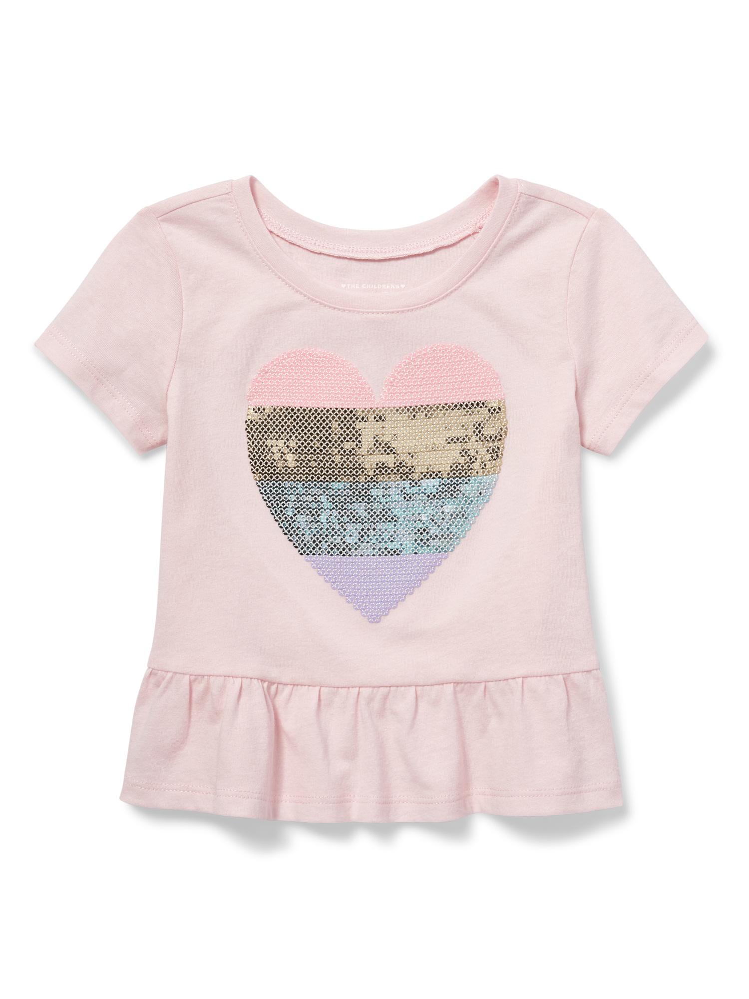 The Childrens Place Baby Girls Stripe T-Shirts