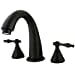 thumbnail image 3 of Kingston Brass Naples Two Handle Roman Tub Filler, 3 of 6